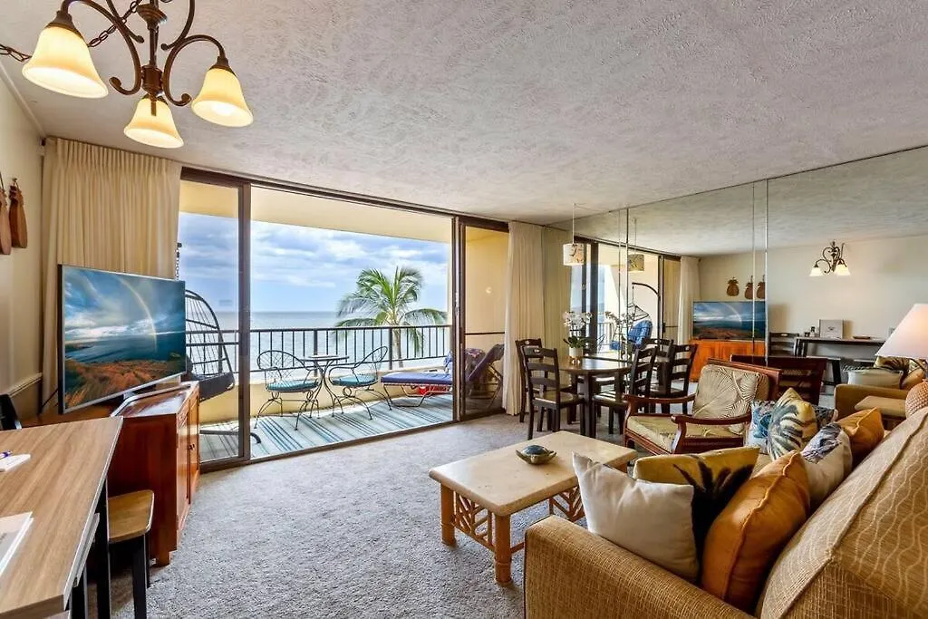 Sugar Beach Resort 531- Direct Oceanfront Gem At Sugar Beach Resort Kihei Apartment