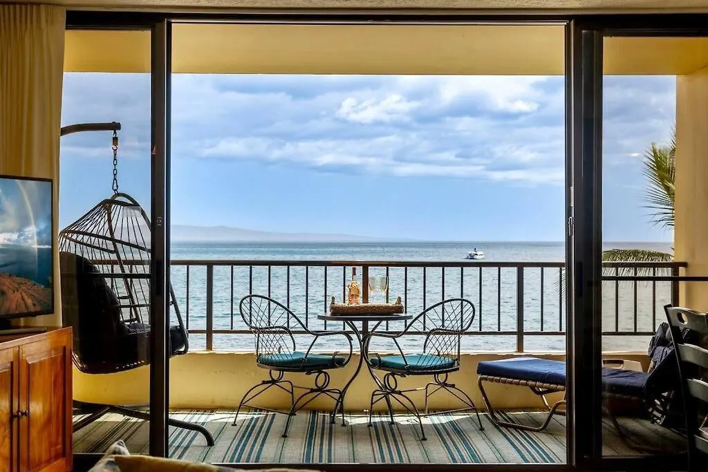 Sugar Beach Resort 531- Direct Oceanfront Gem At Sugar Beach Resort Kihei Apartment