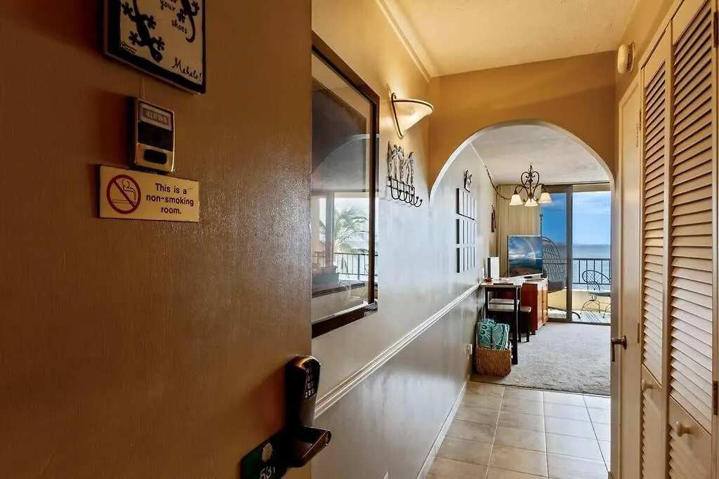 Apartment Sugar Beach Resort 531- Direct Oceanfront Gem At Sugar Beach Resort Kihei