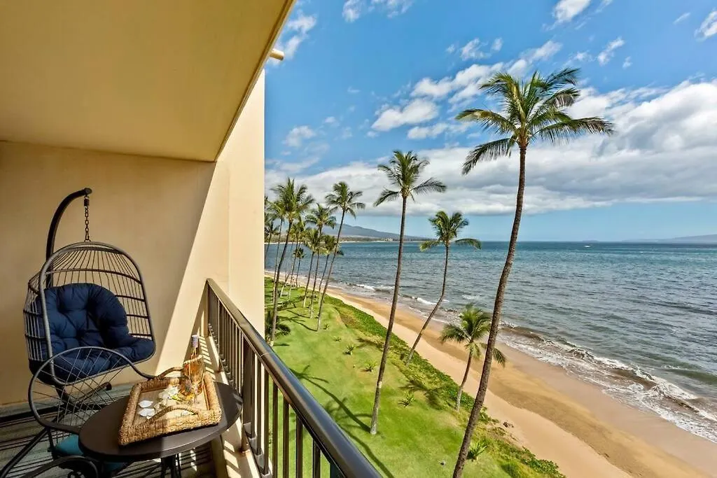 Sugar Beach Resort 531- Direct Oceanfront Gem At Sugar Beach Resort Kihei Apartment