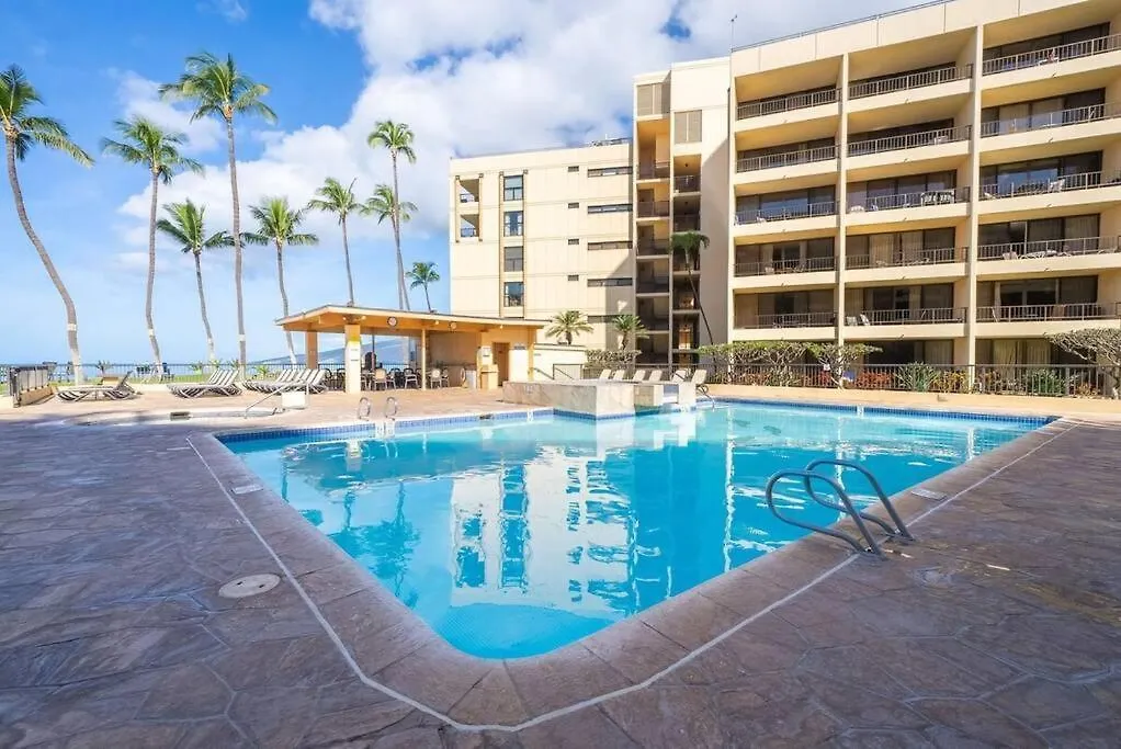 Apartment Sugar Beach Resort 531- Direct Oceanfront Gem At Sugar Beach Resort Kihei
